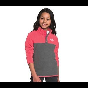 NWT North Face Girls Fleece Jacket L for BTS